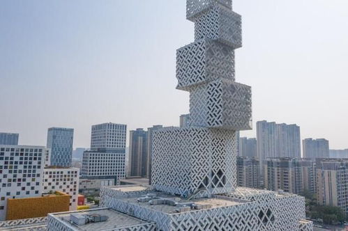 九个立方体组成的建筑,造型魔幻,还有人说他是中国十大丑陋建筑
