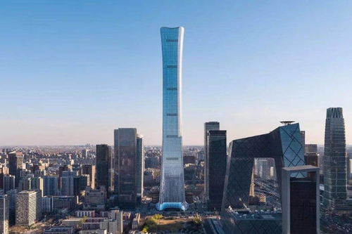 北京超震撼地标建筑,528米北京第一高,人称中国尊