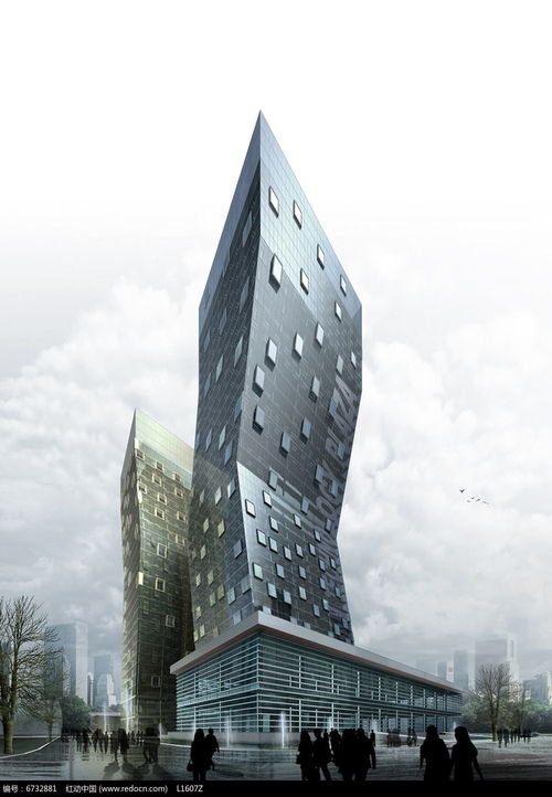创意外形商务楼设计：建筑美学的未来表达