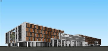 精品现代软件产业园区建筑设计方案高清效果图